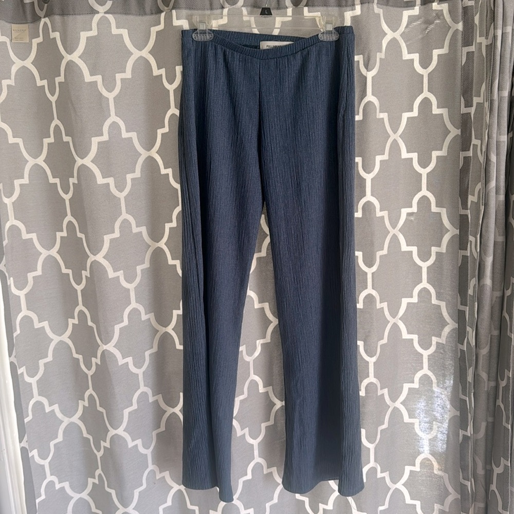 Pull & Bear Blue Flowy pants